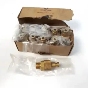 10x Walther Präzision - Druckluft- und Flüssigkeitskupplung 3/8 Zoll - Messing - Aktuell