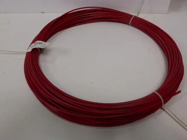 10m Siemens 3SE7910-3AH Stahldrahtseil 3/4 mm3SE7 910-3AH Drahtseil Rot Stahl Heißes Angebot