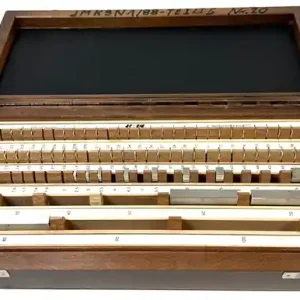 Garantierte Lieferung HHW Endmaßsatz Endmaß Messtechnik Maß Endmaßkasten Messkasten 61 Teilig