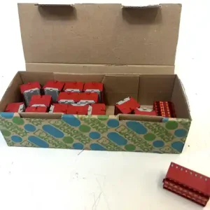 16 x Phoenix Contact PTFIX 18X1,5 RD, 30 02 76 7, Verteilerblock, Rot Kostenloser Versand