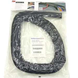 2m HellermannTyton 170-01018 gewebter Schlauch Zertifiziert