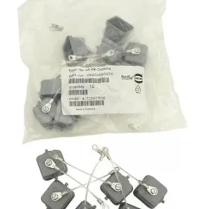 10x Harting 09200035425 Han 3A Metall Schutzhülle Gratis Versand