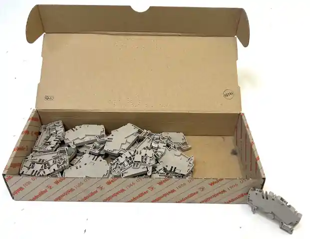 29 x Weidmüller 1770370000, ZDU 4-2/2AN, Reihenklemme, Durchgangsklemme, Klemme Billig