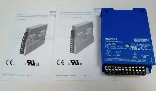 Ziehl MS220KA Auslösegerät 1 Relais-Ausgang T222445.CO Bestpreis