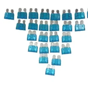 25x FKS 15A Hellblaue Flachsicherung für Fahrzeugsicherheit Mega-Angebot