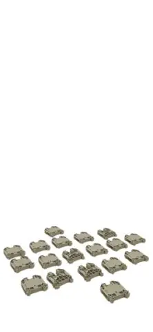 18x Weidmüller 1028900000 Klemmenblock WDU 16/ZA Direktkauf