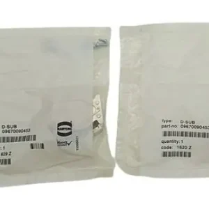 2x Harting 09670090453 D-SUB 9P Metall Gehäuse Stecker Bestseller