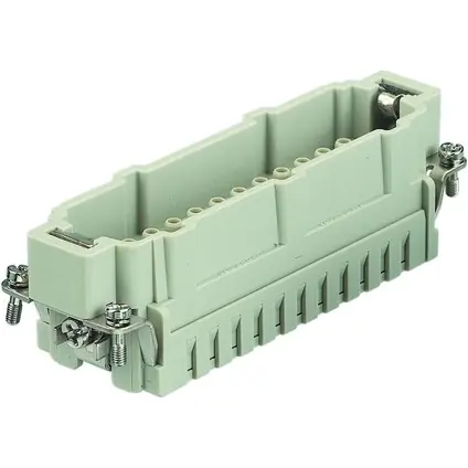 Direkt Vom Hersteller Stift-Kontakteinsatz, 24B, 24-polig, unbestückt, Crimpanschluss, mit PE-Kontakt, 09332242602