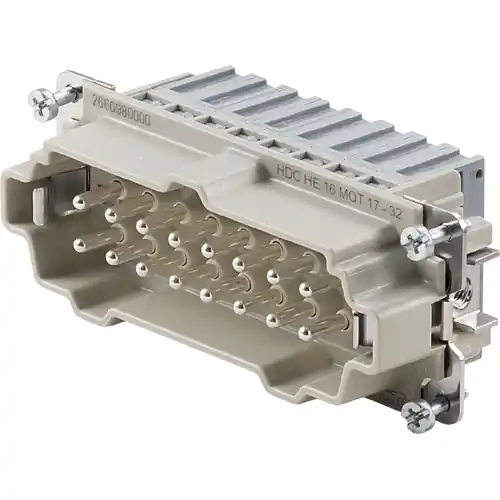 Wochenendangebot Stift-Kontakteinsatz, 6, 16-polig, Snap-in, mit PE-Kontakt, 2666980000