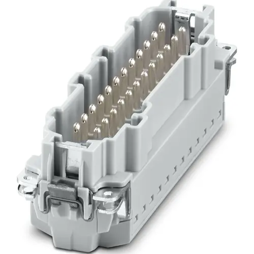 Abverkauf Stift-Kontakteinsatz, 24B, 24-polig, Push-in, mit PE-Kontakt, 1350011