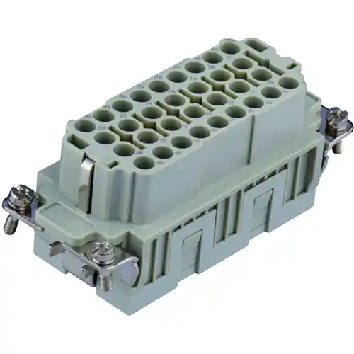 Top-Seller Buchsen-Kontakteinsatz, H-B 16, 32-polig, Crimpanschluss, T2050322201-000