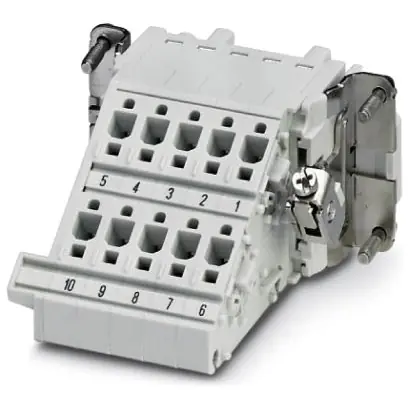 Buchsen-Kontakteinsatz, 10B, 10-polig, bestückt, Push-in, mit PE-Kontakt, 1648393 Online Kaufen