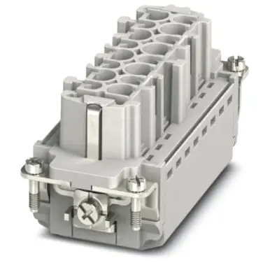 Buchsen-Kontakteinsatz, 16B, 16-polig, bestückt, Push-in, mit PE-Kontakt, 1407733 Mega-Angebot