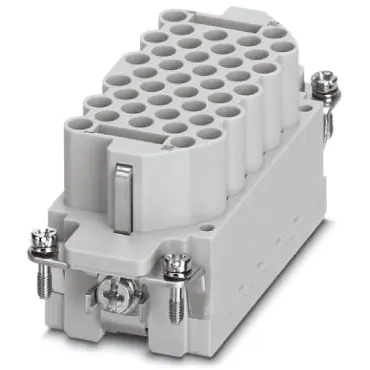 Aktuell Buchsen-Kontakteinsatz, 16B, 40-polig, unbestückt, Crimpanschluss, mit PE-Kontakt, 1409930