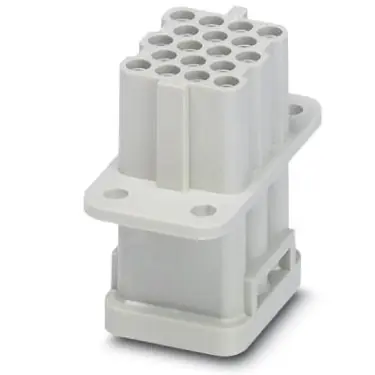 Bestpreis Buchsen-Kontakteinsatz, COM, 17-polig, unbestückt, Crimpanschluss, mit PE-Kontakt, 1408478