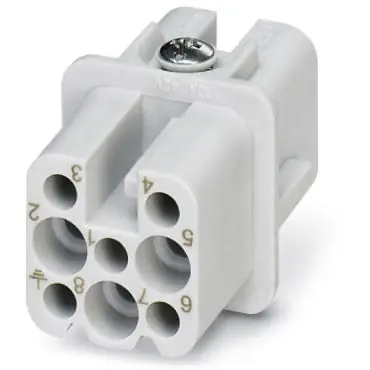 Top-Angebot Buchsen-Kontakteinsatz, 7D, 8-polig, unbestückt, Crimpanschluss, 1584363