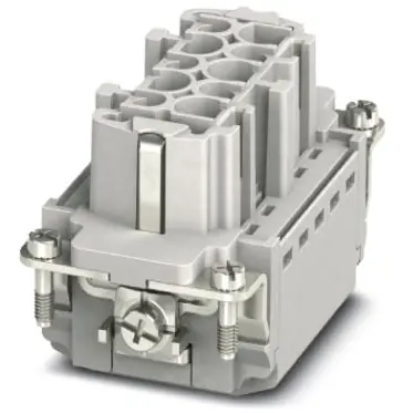 Buchsen-Kontakteinsatz, 10B, 3-polig, bestückt, Push-in, mit PE-Kontakt, 1407743 Direkt Vom Hersteller