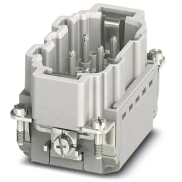 Stift-Kontakteinsatz, 10B, 3-polig, bestückt, Push-in, mit PE-Kontakt, 1407739 Bestpreis