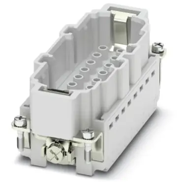 Rabatt Stift-Kontakteinsatz, 16B, 6-polig, unbestückt, Crimpanschluss, mit PE-Kontakt, 1405262