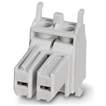 Top-Seller Buchsen-Kontakteinsatz, 2-polig, bestückt, Schraubanschluss, mit PE-Kontakt, 1583513