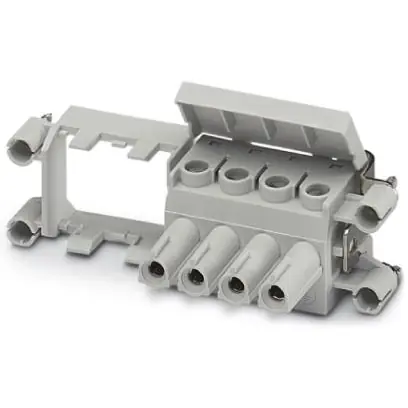 Angebot Buchsen-Kontakteinsatz, VC4, 4-polig, bestückt, Schraubanschluss, mit PE-Kontakt, 1607495