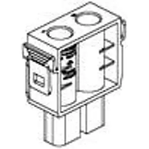 Aktuell Buchsen-Kontakteinsatz, 2-polig, unbestückt, Crimpanschluss, 1103274-1