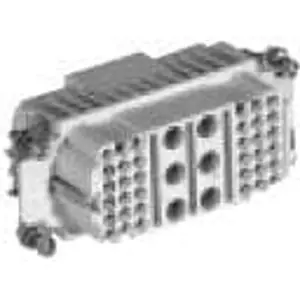 Buchsen-Kontakteinsatz, 6, 42-polig, unbestückt, Crimpanschluss, 1108762-1 Echt