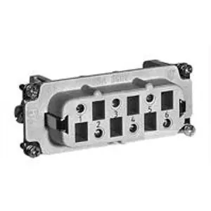 Buchsen-Kontakteinsatz, 6, 6-polig, Schraubanschluss, 1-1104205-1 Geprüft