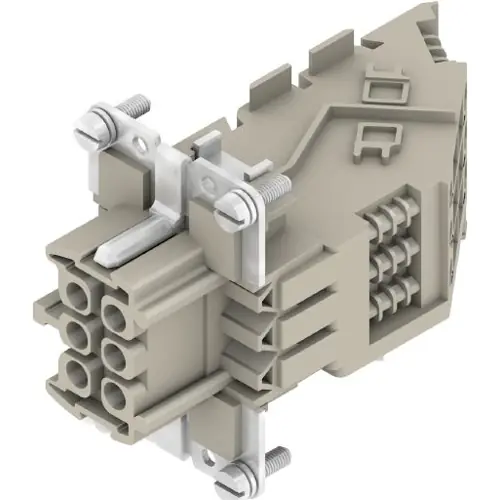 Finale Aktion Kontakteinsatz, 3, 6-polig, Schraubanschluss, 1848600000