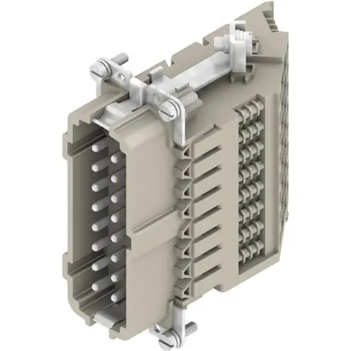 Sonderaktion Kontakteinsatz, 6, 16-polig, Schraubanschluss, 1848700000