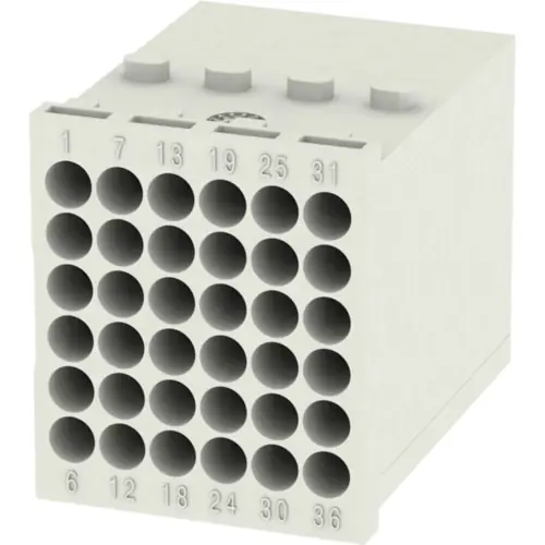 Versand Am Gleichen Tag Stift-Kontakteinsatz, 36-polig, unbestückt, Crimpanschluss, mit PE-Kontakt, 1428860000