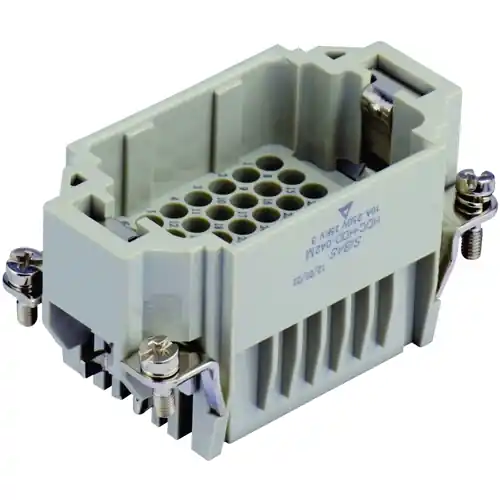 Ausverkauf Stift-Kontakteinsatz, H-B 10, 42-polig, unbestückt, Crimpanschluss, T2030422101-000