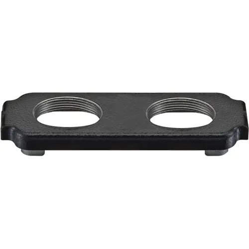 Versand Am Gleichen Tag Montageabdeckung, Baugröße 24B, Aluminiumdruckguss, 2 x M50, gerade, Schraubverriegelung, IP65/IP68/IP69/IPX9K, 19400249919