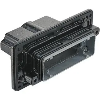 Wanddurchführungsgehäuse, Baugröße 24B, Aluminiumdruckguss, M40, gerade, Schraubverriegelung, IP65/IP68/IP69/IPX9K, 19400241160 Angebot