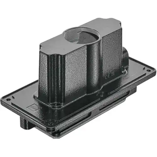 Wanddurchführungsgehäuse, Baugröße 24B, Aluminiumdruckguss, M50, gerade, Schraubverriegelung, IP65/IP68/IP69/IPX9K, 19400241159 Letzte Chance