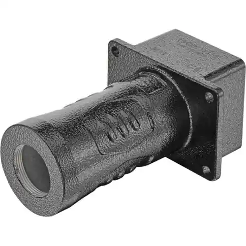 Wanddurchführungsgehäuse, Baugröße SP1, Aluminiumdruckguss, M40, gerade, Schraubverriegelung, IP65/IP68/IP69/IPx9, 19400111113 Sonderangebot