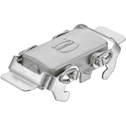 Abdeckkappe, Baugröße 10B, Metall, Querbügelverriegelung, IP65, 19440105402 Schneller Versand