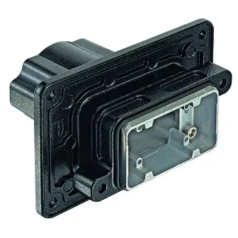 Wanddurchführungsgehäuse, Baugröße 6B, Aluminiumdruckguss, M40, gerade, Schraubverriegelung, IP69/IPX9K/IP68/IP65, 19400061118 Expressversand