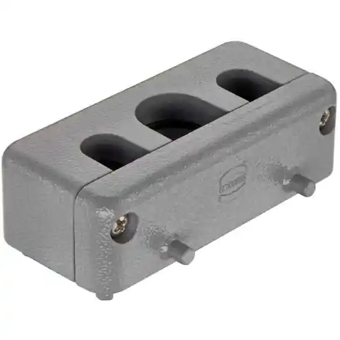 Wanddurchführungsgehäuse, Baugröße 16B, Aluminiumdruckguss, Querbügelverriegelung, IP65, 09300160498 Kostenfreie Lieferung