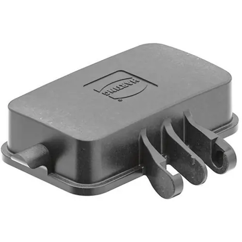 Abdeckkappe, Baugröße 10B, PA, Längsbügelverriegelung, IP66, 19430105410 Direktkauf