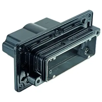 Wanddurchführungsgehäuse, Baugröße 24B, Aluminiumdruckguss, M40, gerade, Schraubverriegelung, IP69/IPX9K/IP68/IP65, 19400241118 Super-Preis