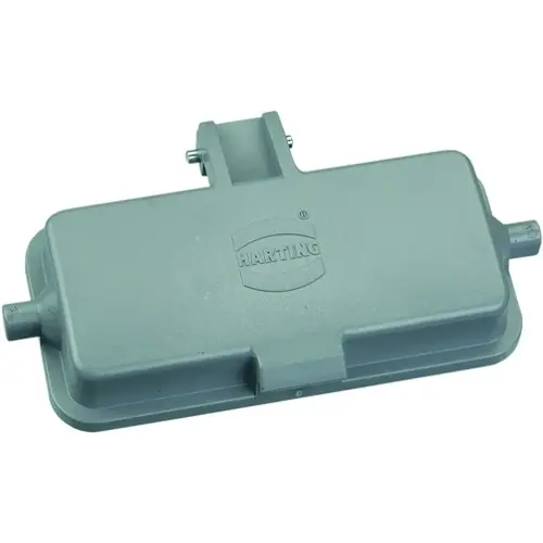 Abdeckkappe, Baugröße 10A, Thermoplast, Längsbügelverriegelung, IP65, 09200105410 Solange Der Vorrat Reicht