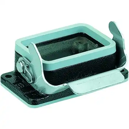 Versand Am Gleichen Tag Aufbaugehäuse, Baugröße 6B, Aluminiumdruckguss, Längsbügelverriegelung, IP65, 09370060301