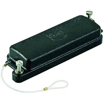 Abdeckkappe, Baugröße 10B, Aluminiumdruckguss, Kippverriegelung, IP65/IP68, 09400105401 Neuheit