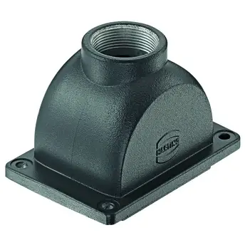 Wanddurchführungsgehäuse, Baugröße Han-Yellock 30, Aluminiumdruckguss, M32, gerade, Druckknopfverriegelung, IP65/IP67, 11123001702 Rabatt