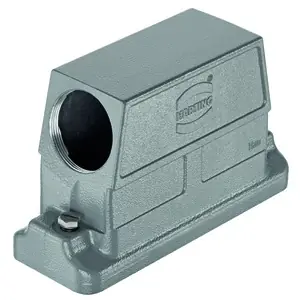 Versand Am Gleichen Tag Tüllengehäuse, Baugröße 24B, Aluminiumdruckguss, M40, abgewinkelt, Schraubverriegelung, IP69/IPX9K/IP68/IP66, 19396240548