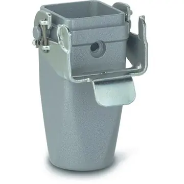 Aktuell Tüllengehäuse, Baugröße HA3, Zinkdruckguss, Längsbügelverriegelung, IP66/IP68, 19512900