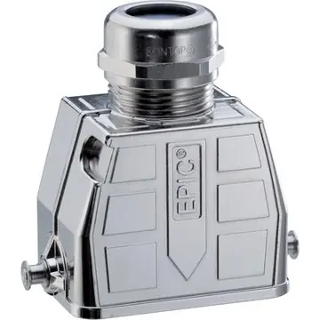 Tüllengehäuse, Baugröße HB6, Zinklegierung, Längsbügelverriegelung, IP65, 70250201 Kostenloser Rückversand