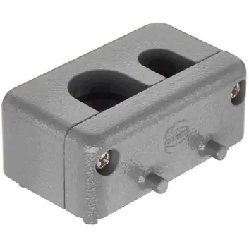 Wanddurchführungsgehäuse, Baugröße 10B, Aluminiumdruckguss, Querbügelverriegelung, IP65, 09300100498 Wochenendangebot