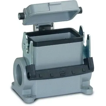 Aufbaugehäuse, Baugröße HB16, Aluminiumlegierung, M25/M32, abgewinkelt, Längsbügelverriegelung, IP65, 79114400 Günstig